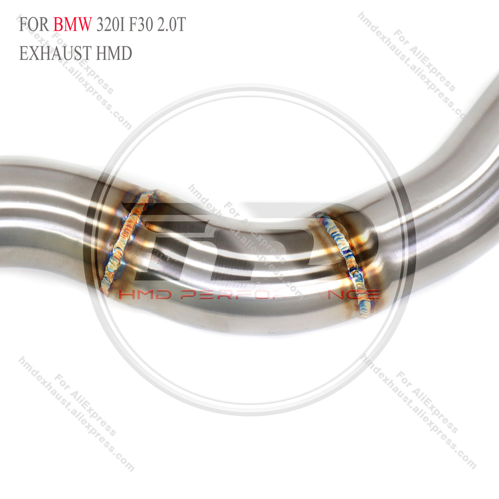 BMW 320i F30 2.0T catback sus304 Valved Sport Exhaust System