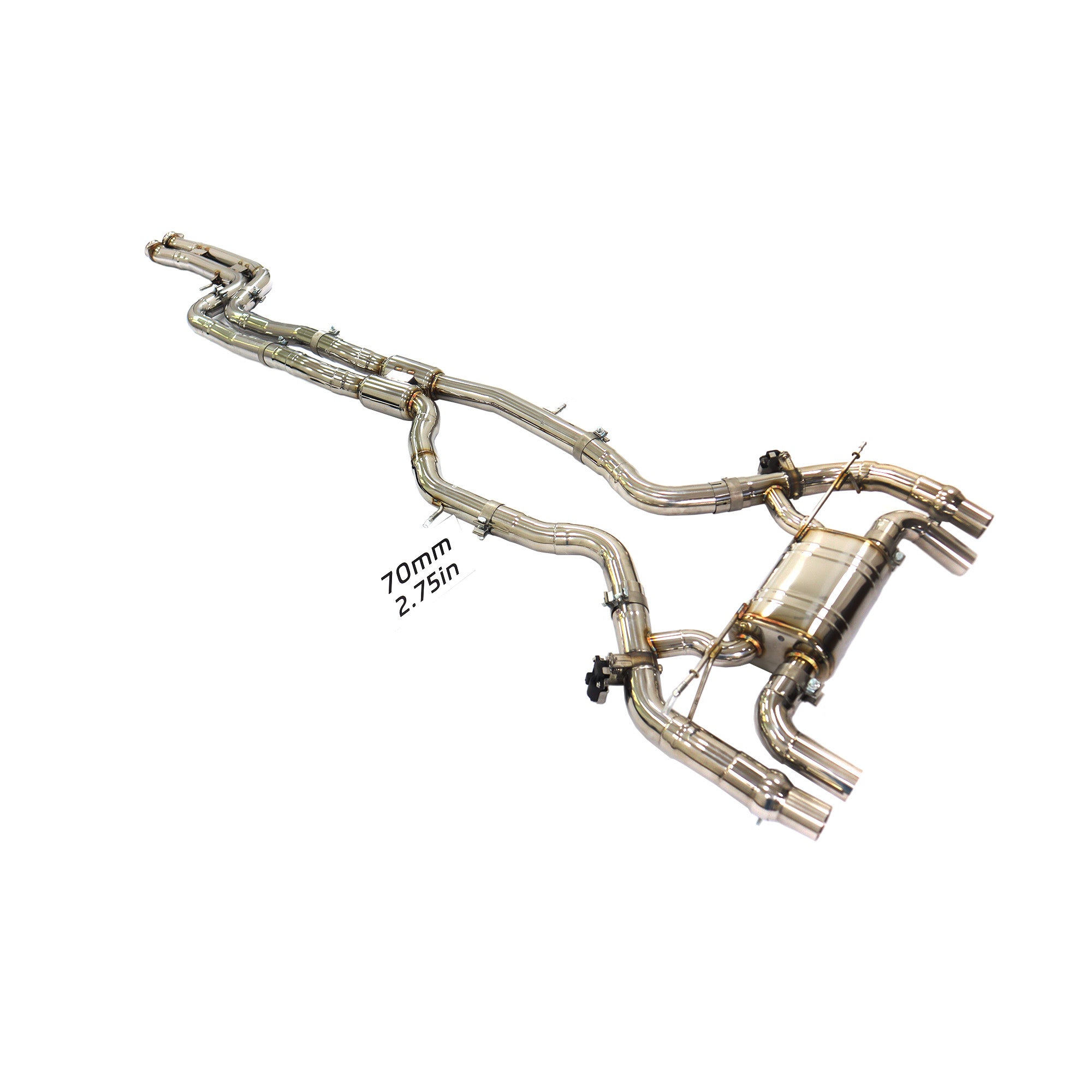 BMW M2C F87 catback sus304 Valved Sport Exhaust System