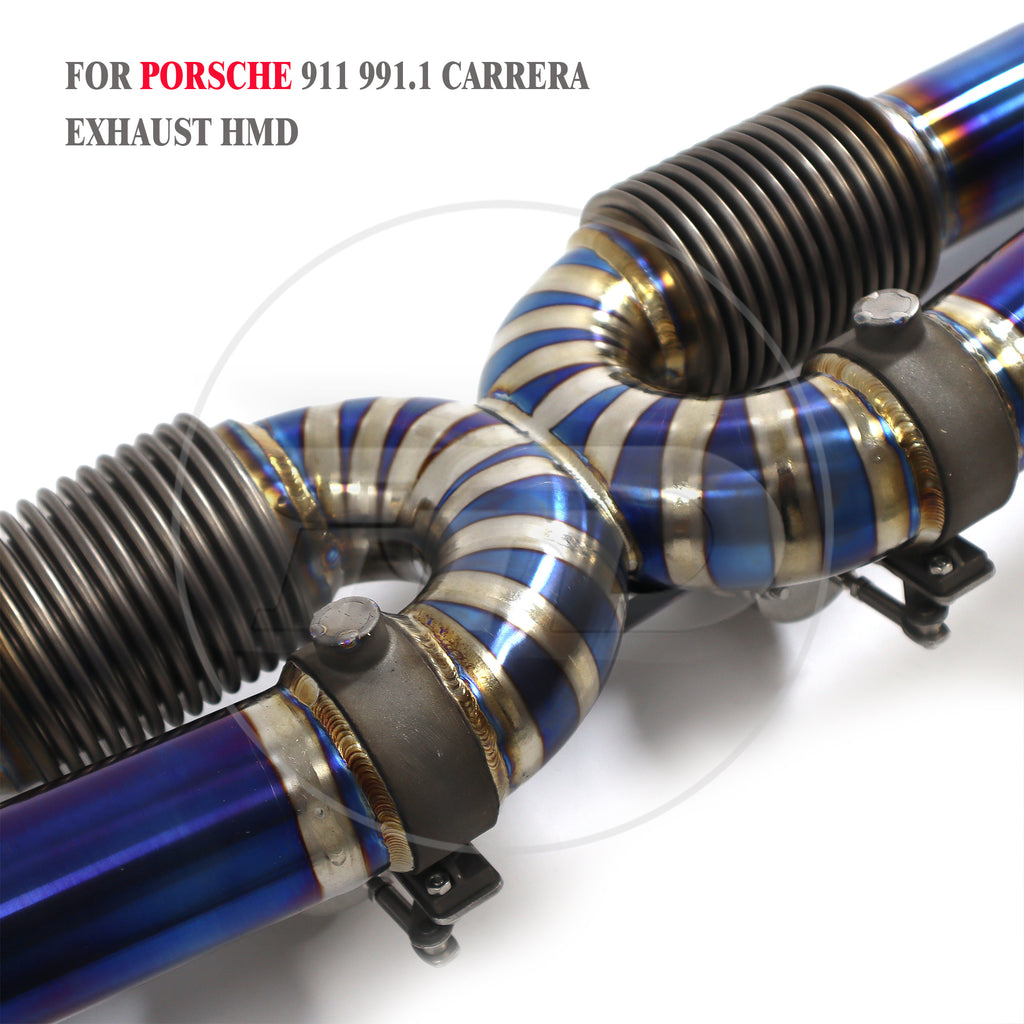 Porsche 911 991.1 Carrera Catback Titanium Valved Sport Exhaust System