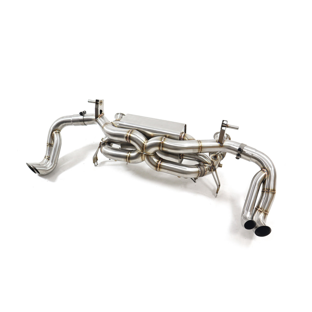 Audi R8 V10 5.2L 2022+ Catback For OPF‑Equipped models SUS304 Valved Sport Exhaust System