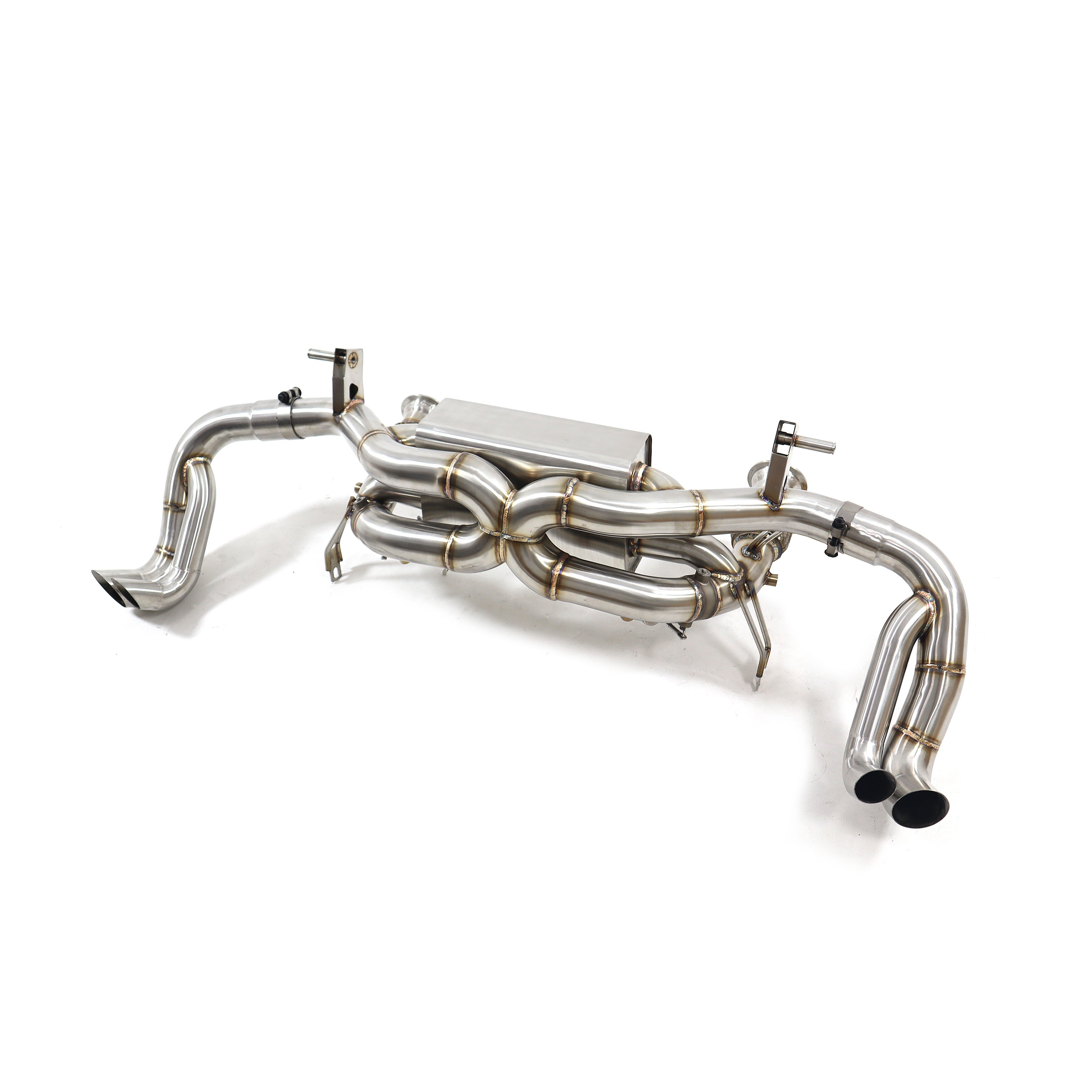 Audi R8 V10 5.2L 2022+ Catback For OPF‑Equipped models SUS304 Valved Sport Exhaust System