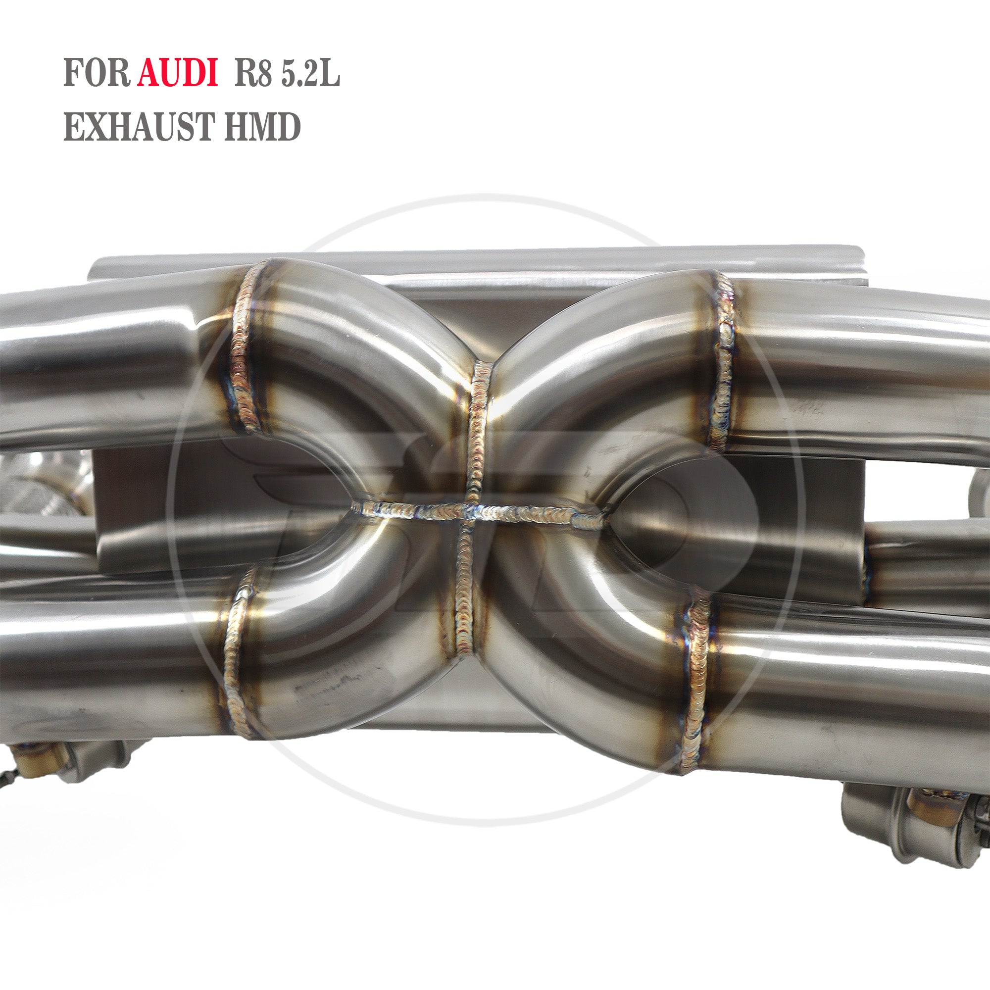 Audi R8 V10 5.2L 2022+ Catback For OPF‑Equipped models SUS304 Valved Sport Exhaust System