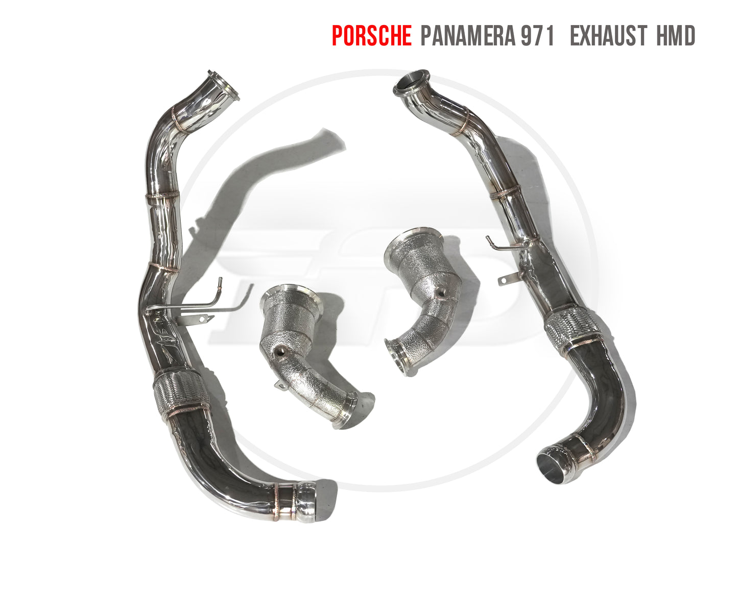 Exhaust Manifold Downpipe for Porsche Panamera 971 970 Car Accessories With Catalytic converter Header intake manifolds