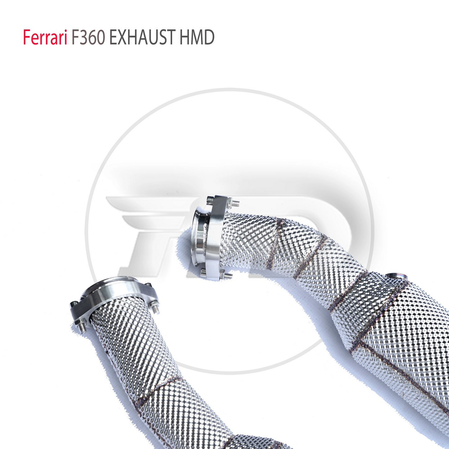 Exhaust System High Flow Performance Downpipe For Ferrari F360 Auto Modification Header With Catalyst