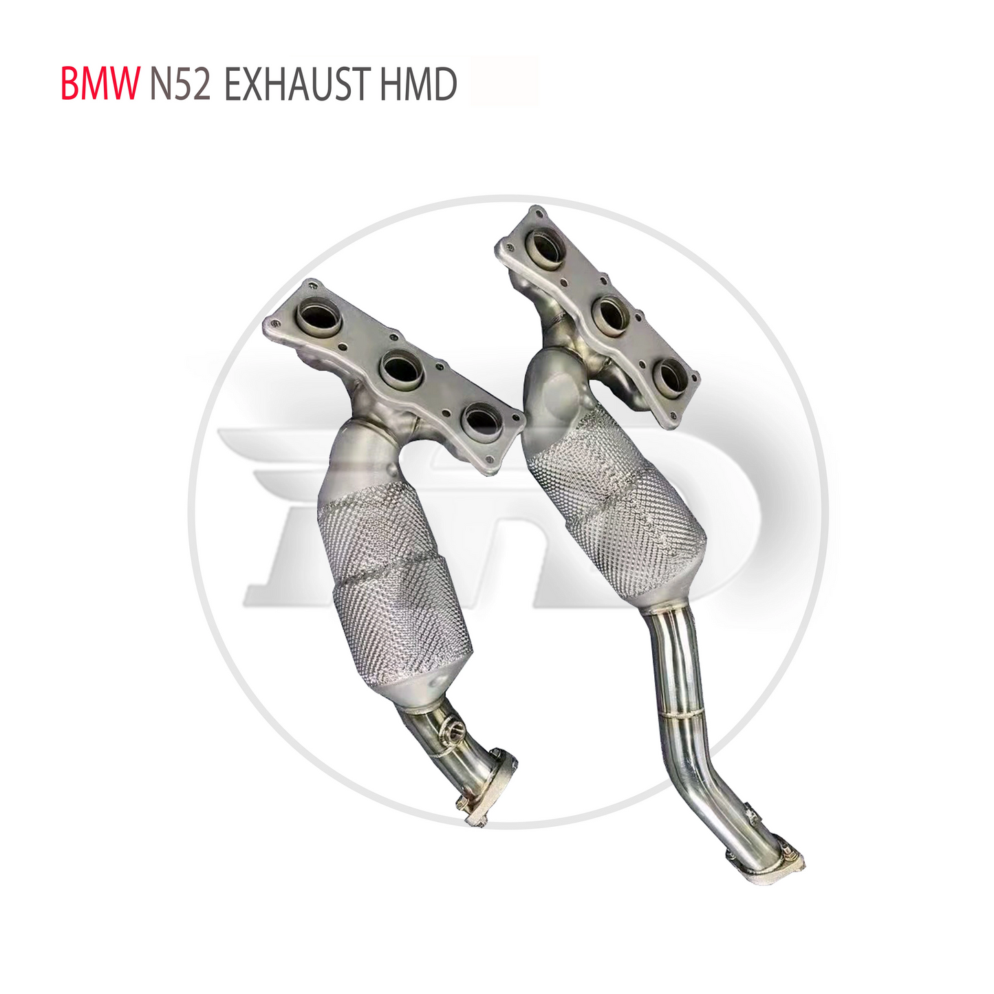 Exhaust System High Flow Performance Downpipe for BMW 325i 330i E90 E92 E93 N52 Engine Car Accessories With Catalytic