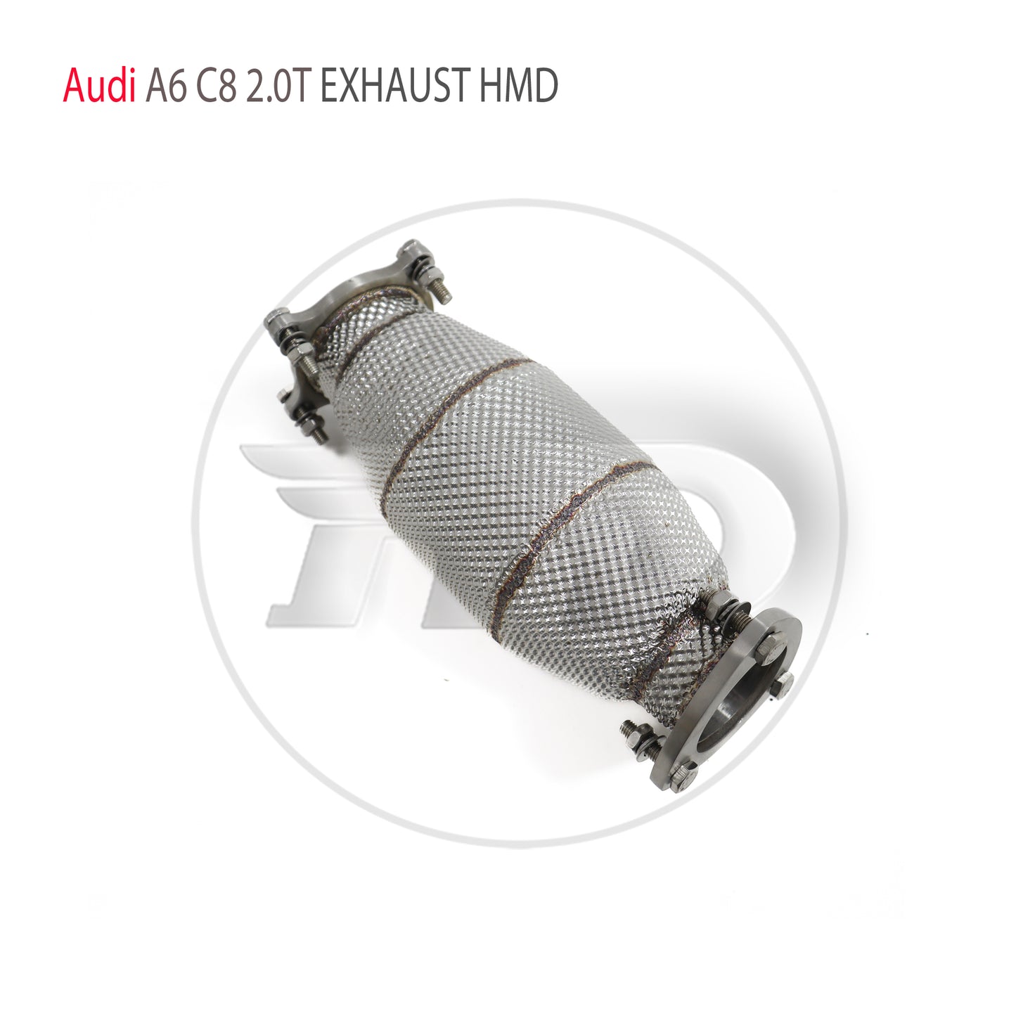 For Audi A6 catalytic downpipe