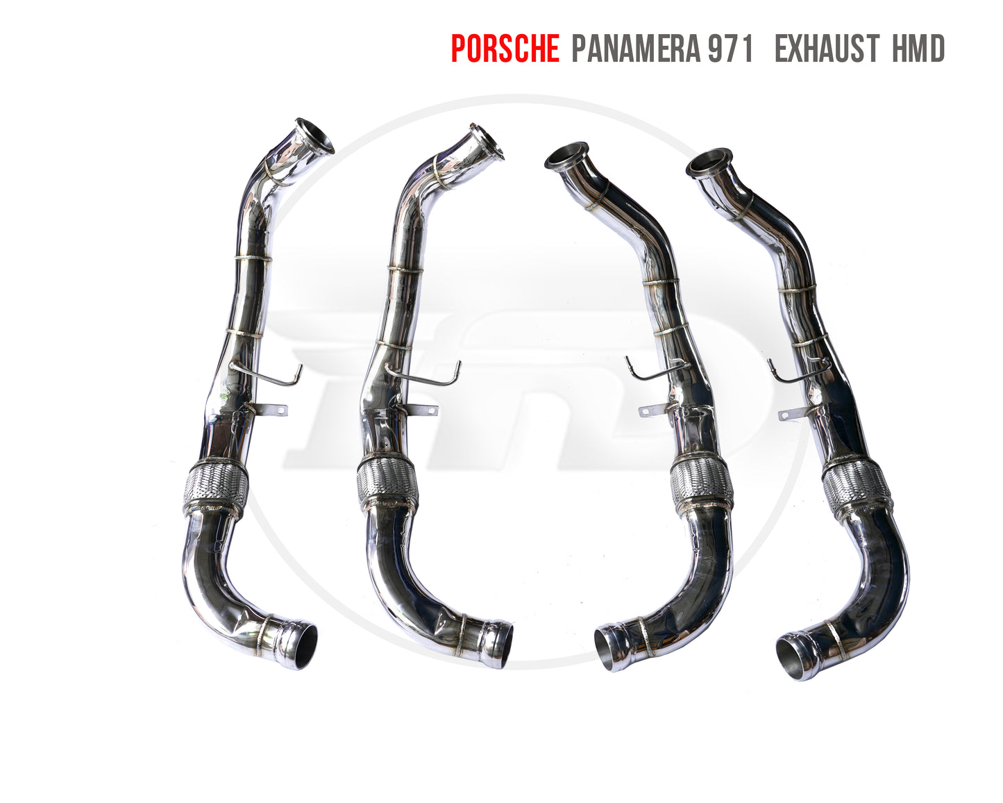 Exhaust Manifold Downpipe for Porsche Panamera 971 970 Car Accessories With Catalytic converter Header intake manifolds