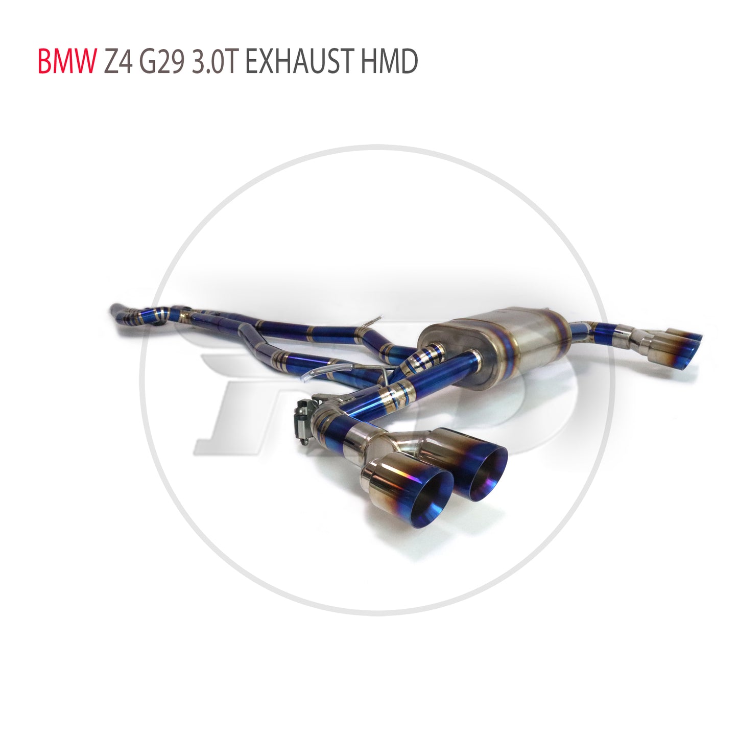 Titanium Alloy Exhaust System Performance Catback For BMW Z4 M40i G29 B58 Engine 3.0T Valve Muffler