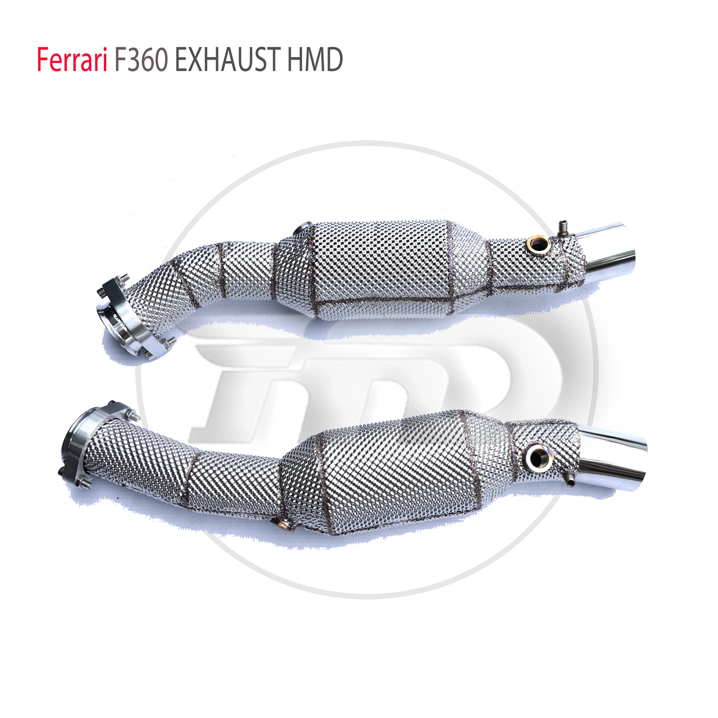 Exhaust System High Flow Performance Downpipe For Ferrari F360 Auto Modification Header With Catalyst