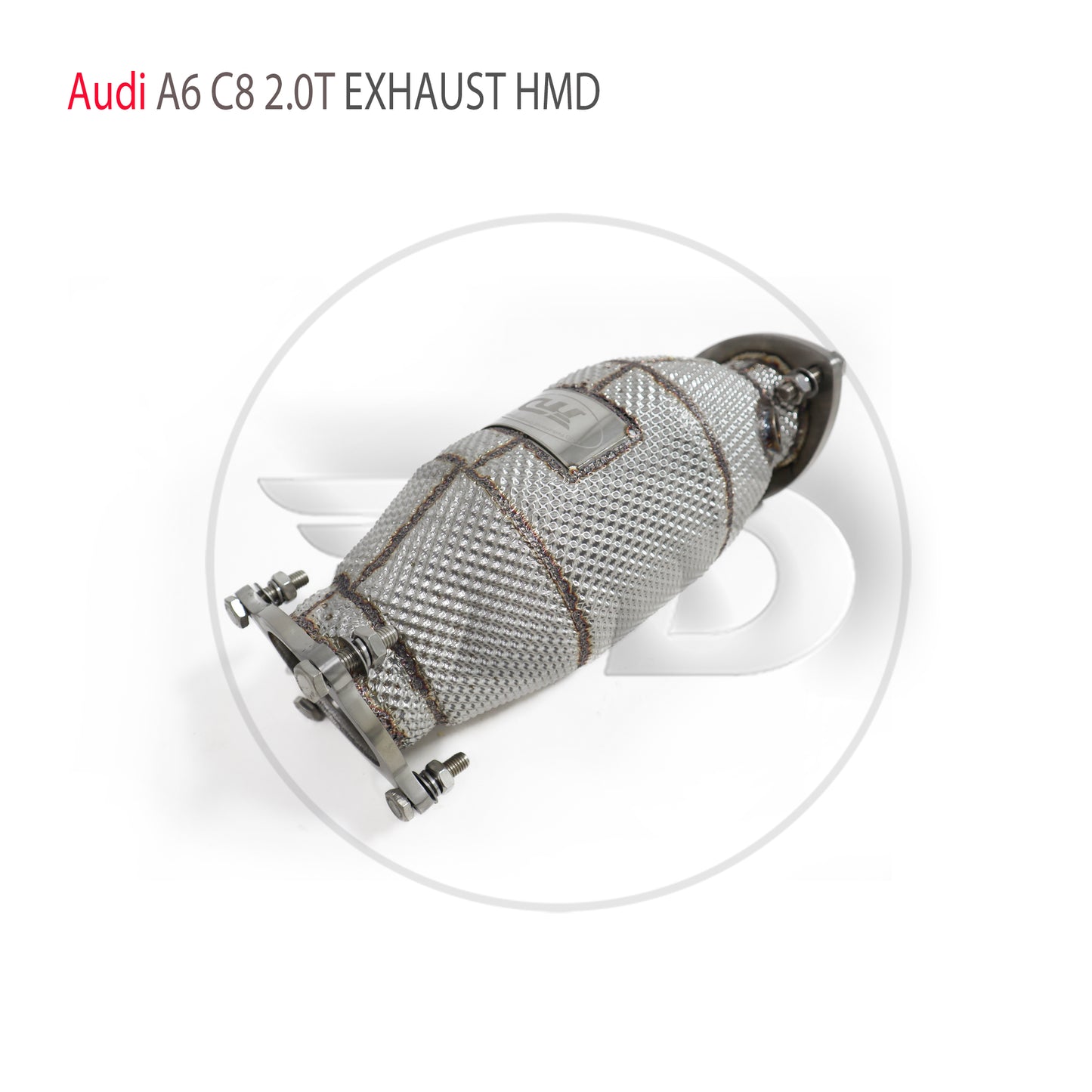 For Audi A6 catalytic downpipe