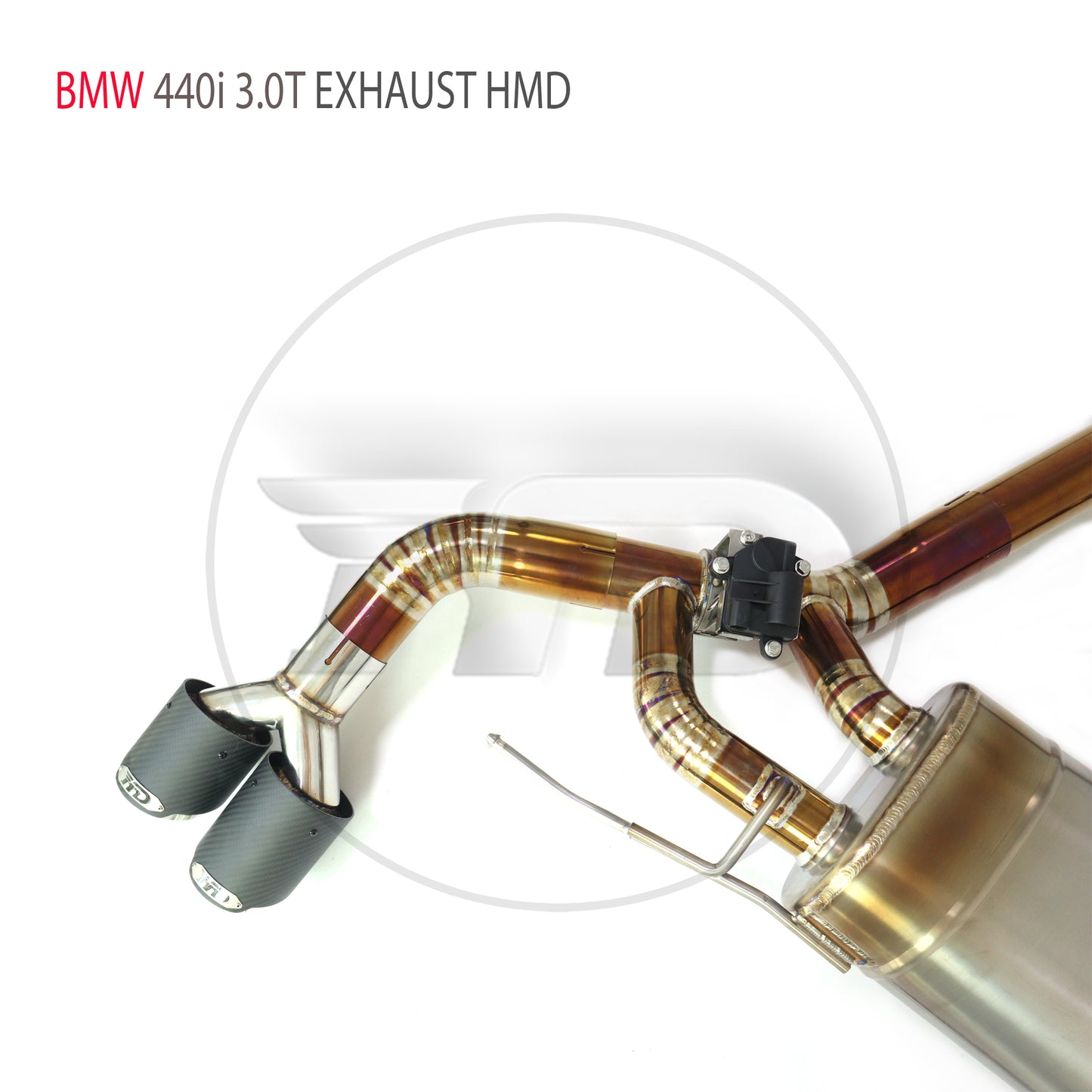 Titanium Alloy Exhaust System Performance Valve Catback For BMW 440i B58 3.0T Car Muffler