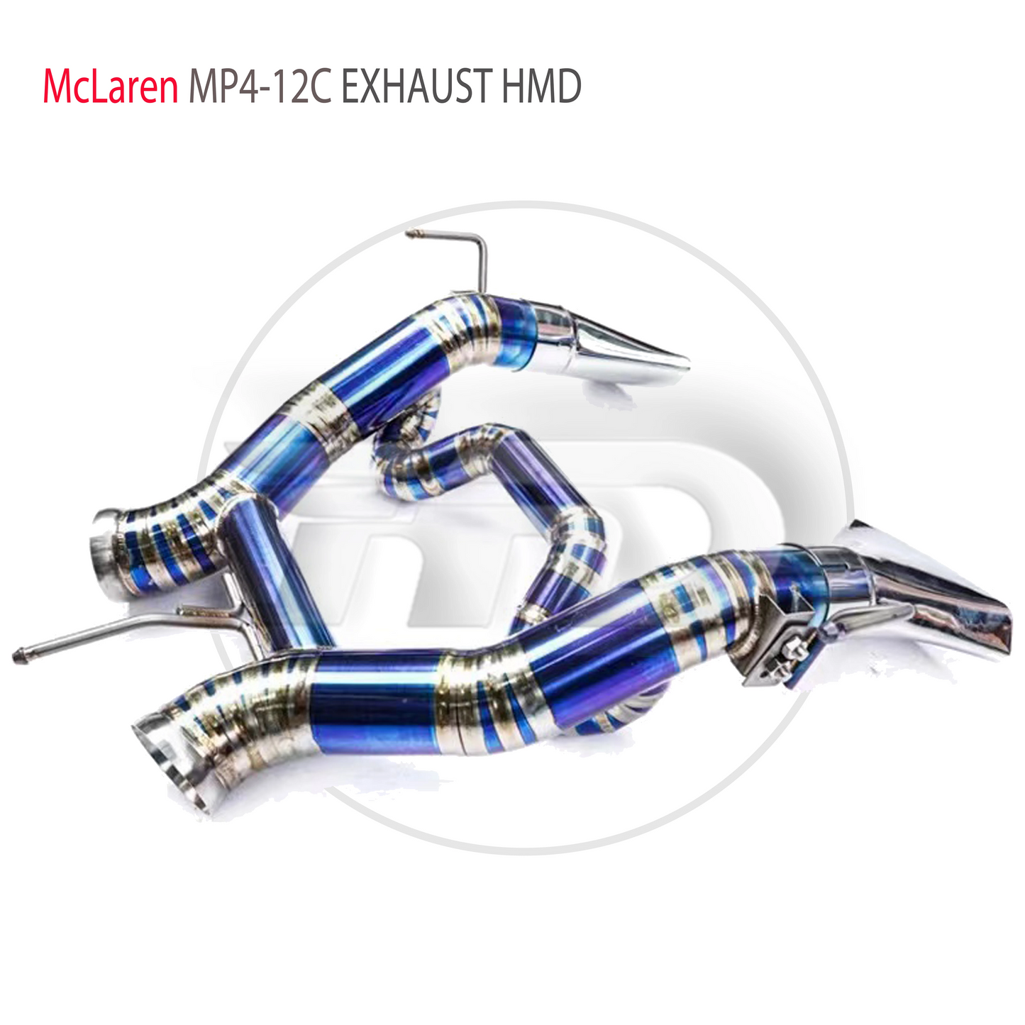 Titanium Alloy Exhaust System Performance Valve Catback is Suitable For McLaren MP4-12C Muffler For Cars