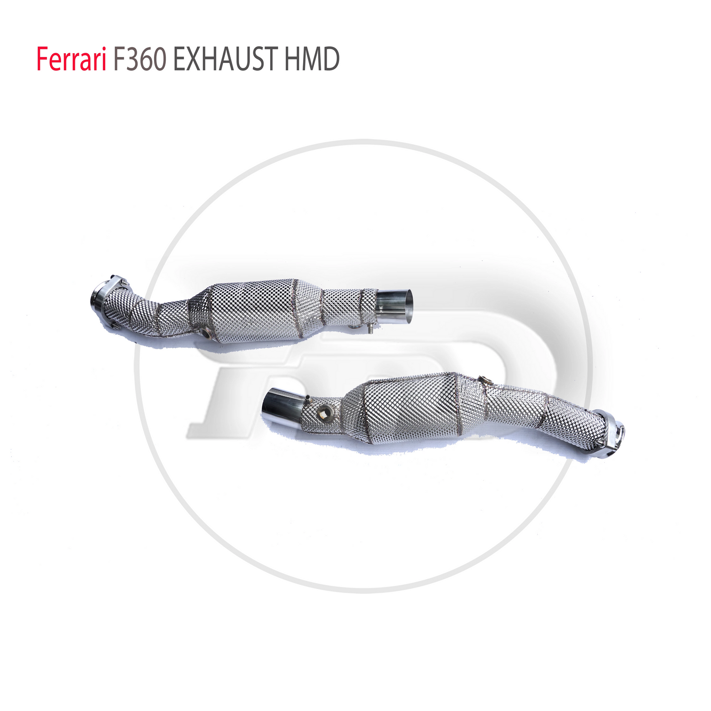 Exhaust System High Flow Performance Downpipe For Ferrari F360 Auto Modification Header With Catalyst