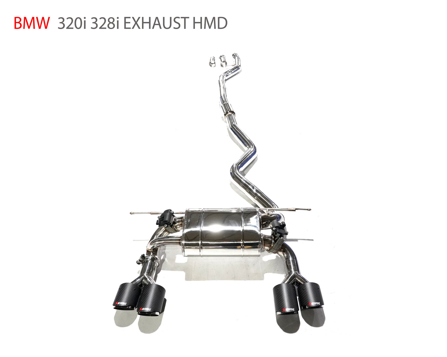 Stainless Steel Exhaust System Catback Is Suitable For BMW 320i 328i Modification Electronic Valve