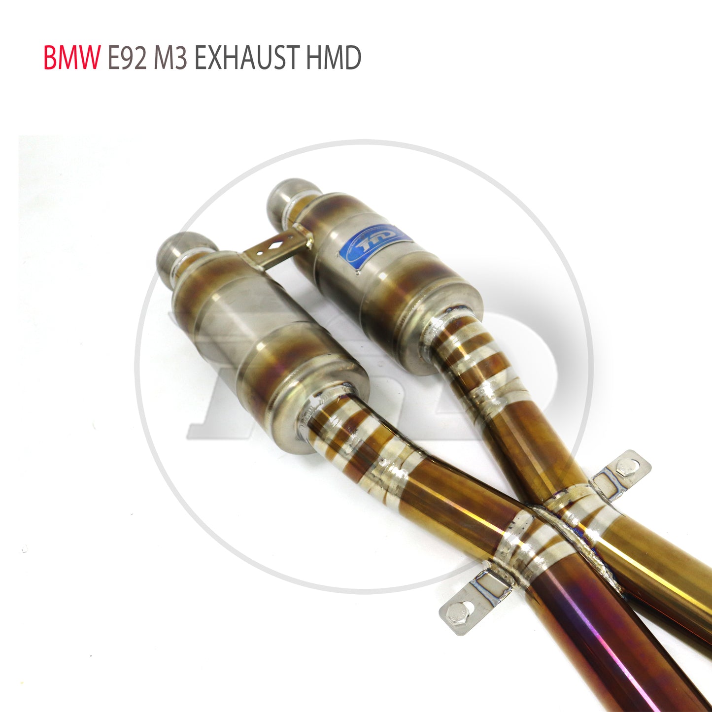 Titanium Alloy Exhaust System Performance Middle Pipe For BMW E92 M3 Car Resonator Racing Pipe