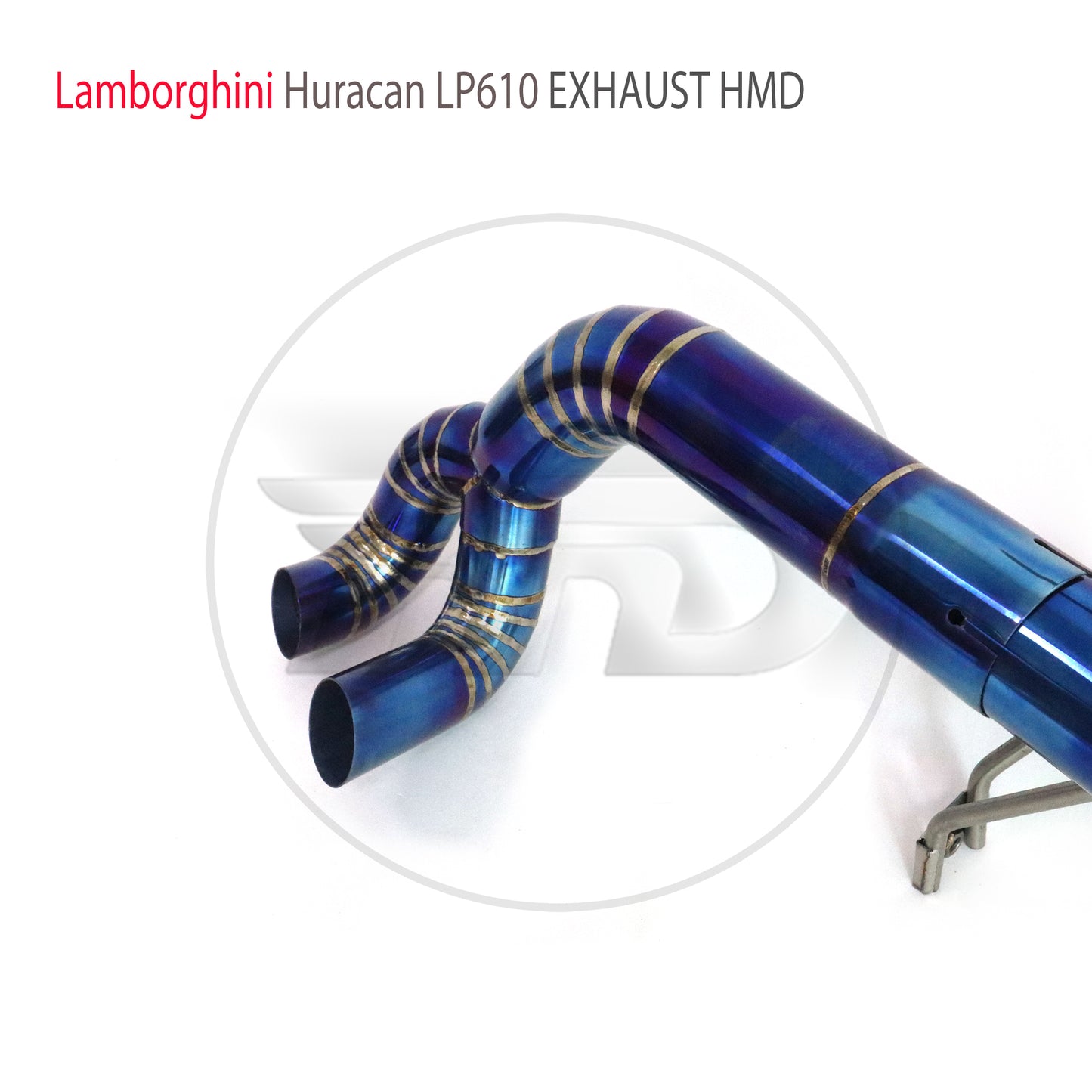 Titanium Alloy Exhaust System Performance Catback For Lamborghini Huracan LP580 LP610 WIthout Valve Muffler With Ti Tips