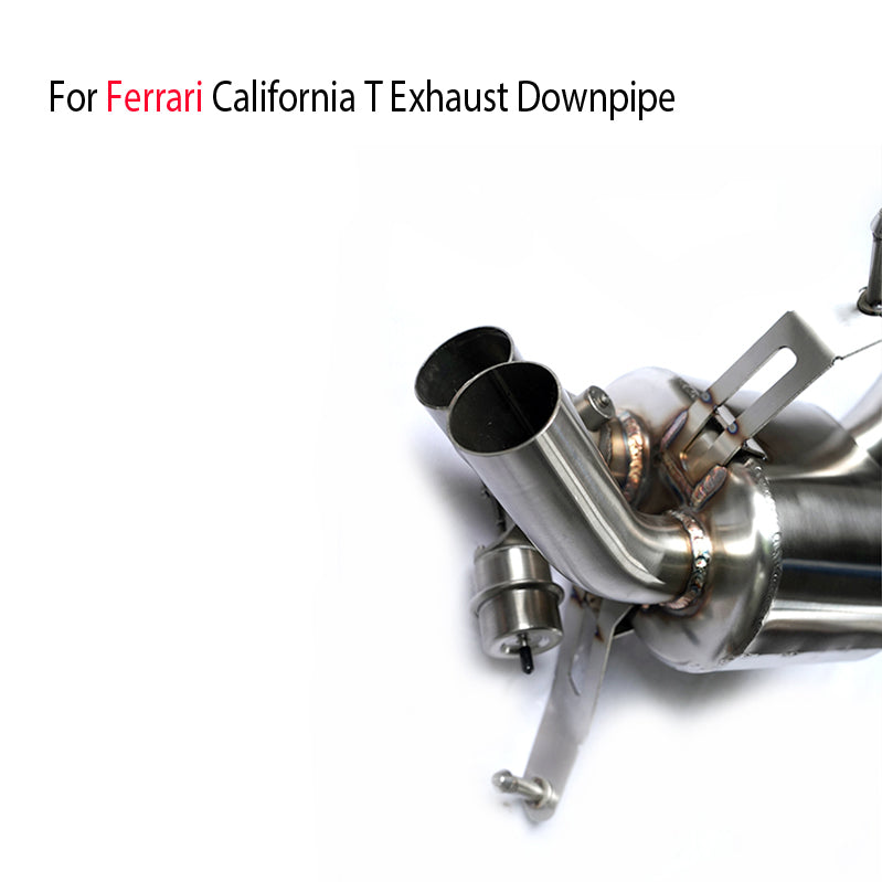 Stainless Steel Exhaust System Performance Catback is Suitable for Ferrari California T Car Valve Muffler