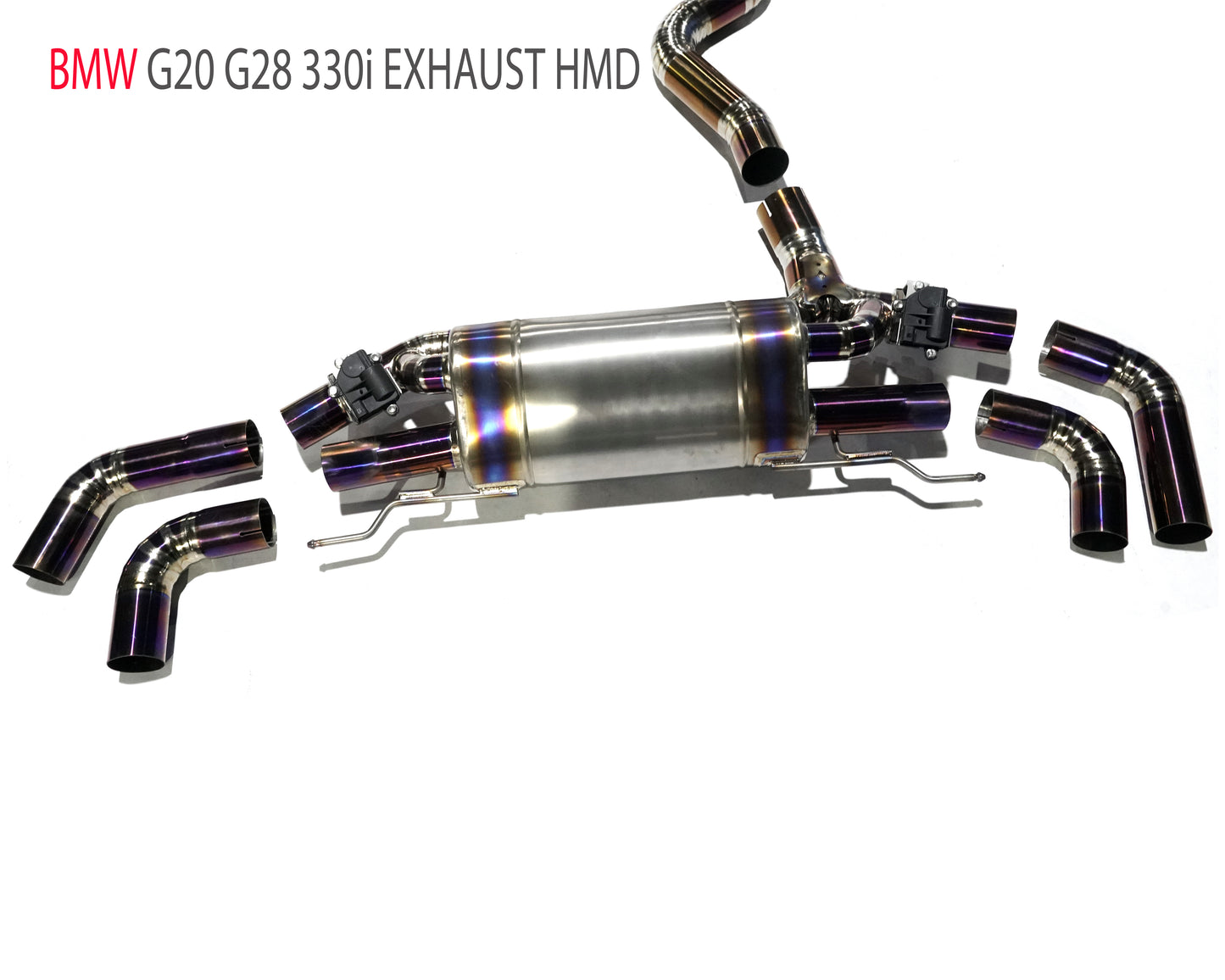 Stainless Steel Exhaust System Catback Is Suitable For BMW G20 G28 330i Modification Electronic Valve