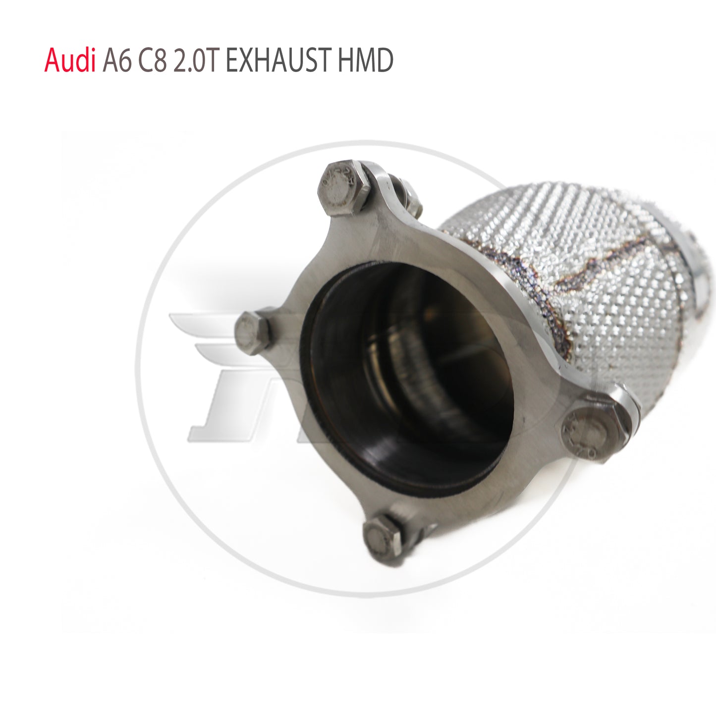 For Audi A6 catalytic downpipe