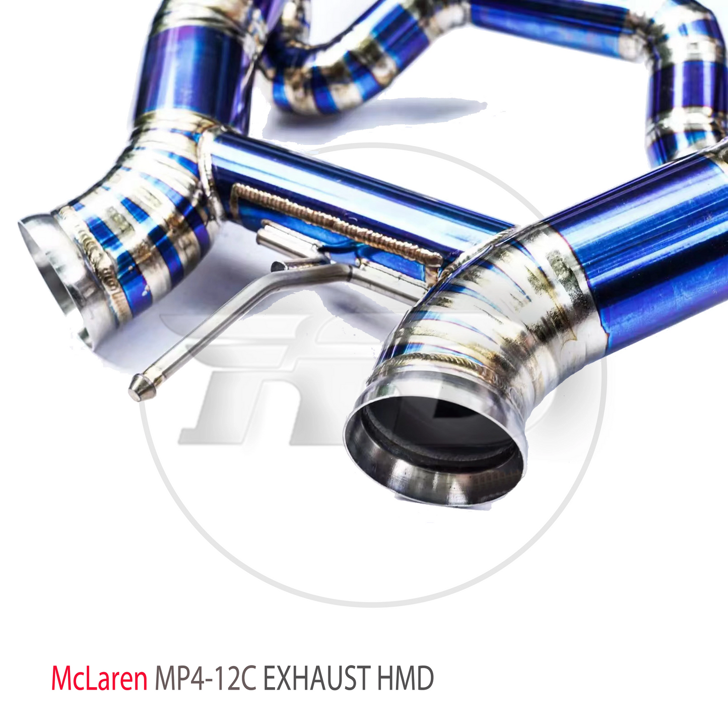 Titanium Alloy Exhaust System Performance Valve Catback is Suitable For McLaren MP4-12C Muffler For Cars