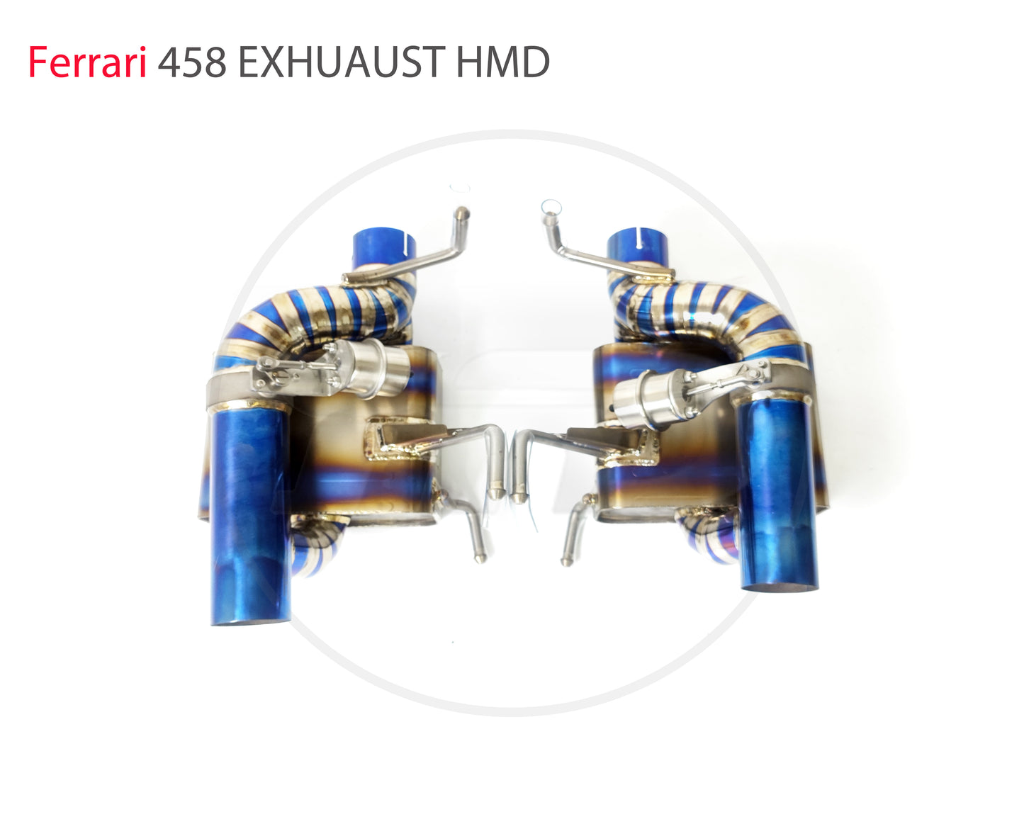 Titanium Alloy Exhaust Pipe Manifold Downpipe for Ferrari 458 SP Auto Modification Electronic Valve Muffler Car Accessories