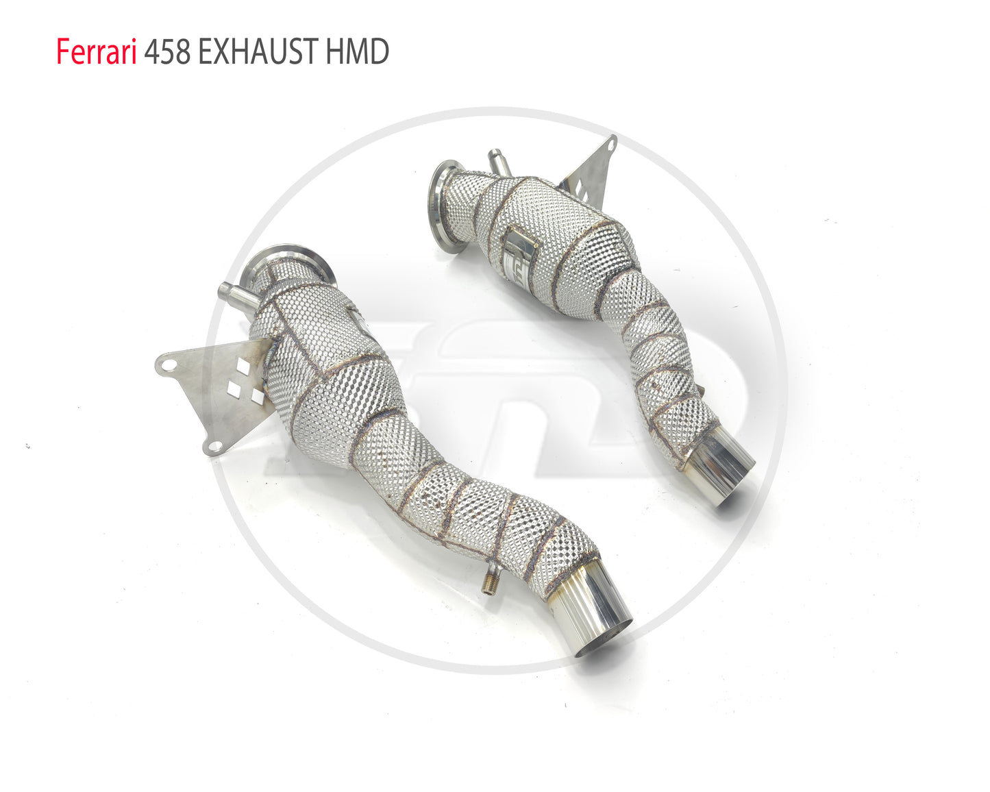 Exhaust System High Flow Performance Downpipe for Ferrari 458 Car Accessories With Catalytic Header Without Cat