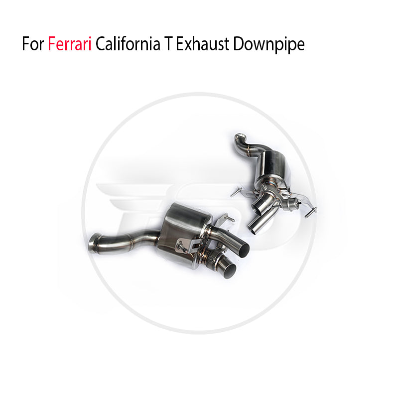 Stainless Steel Exhaust System Performance Catback is Suitable for Ferrari California T Car Valve Muffler
