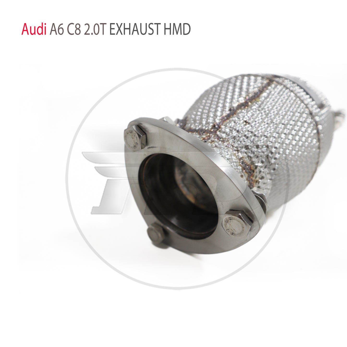 For Audi A6 catalytic downpipe