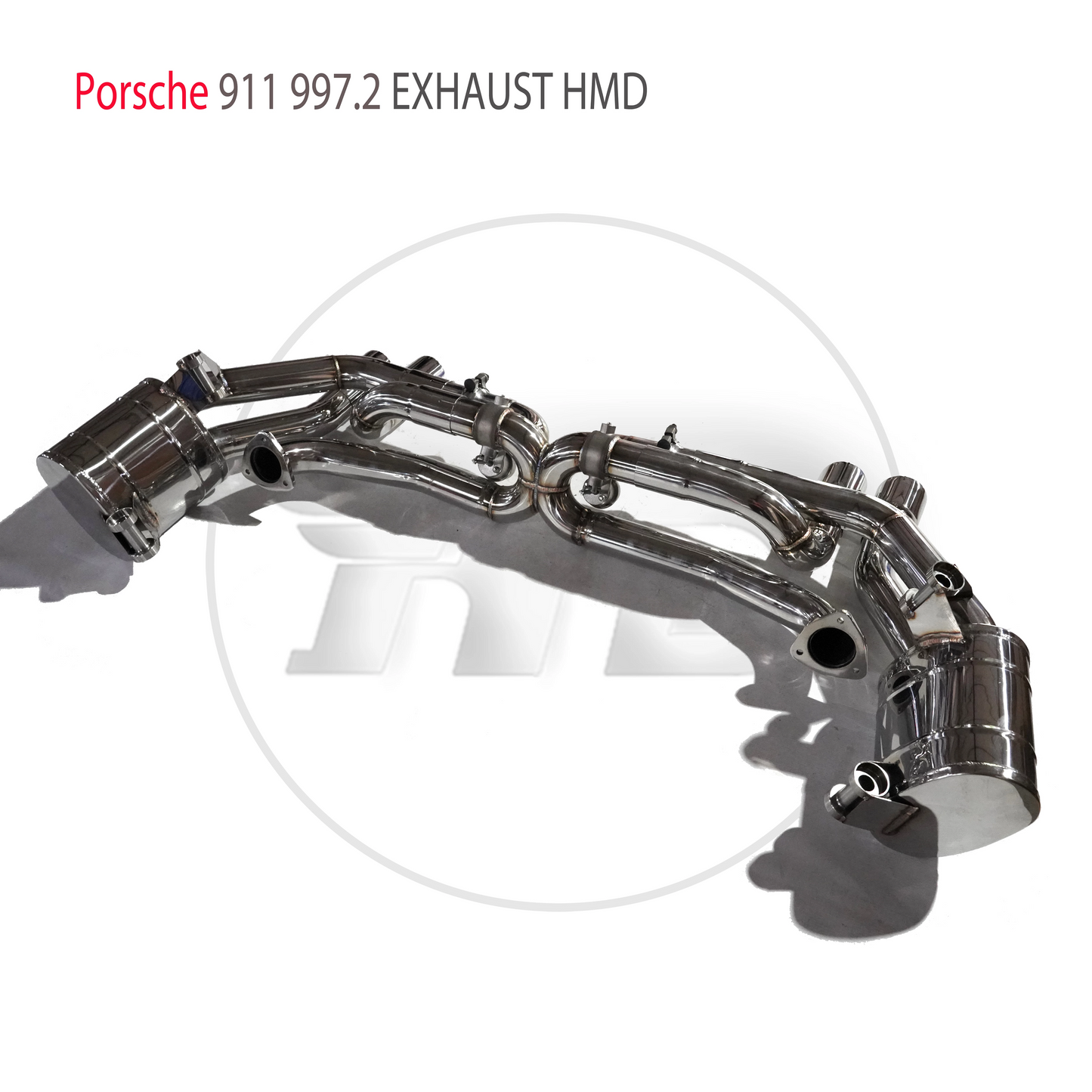 Stainless Steel Material Exhaust System Performance Catback Is Suitable For Porsche 911 997.2 Auto Modification