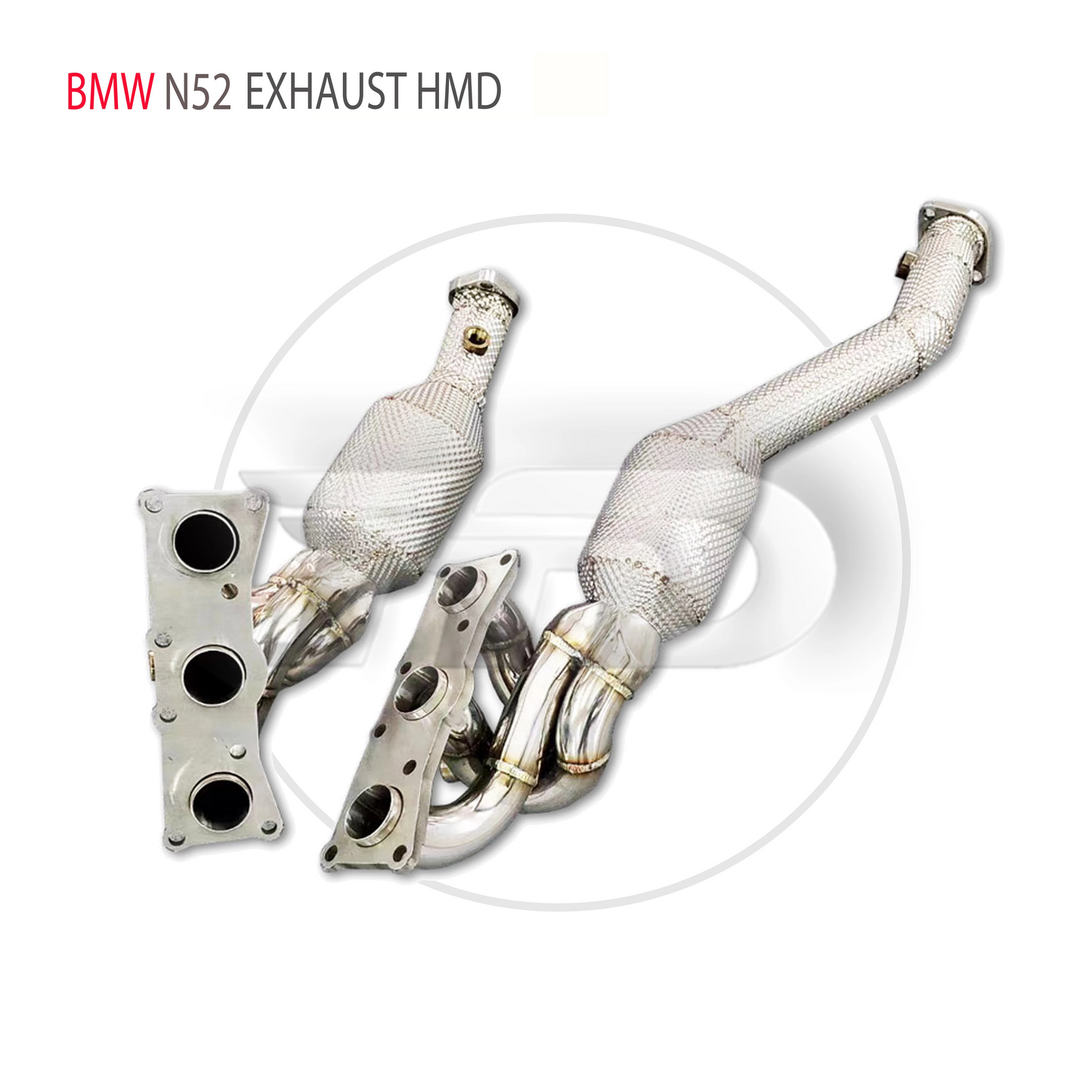 Exhaust System High Flow Performance Downpipe for BMW 325i 330i E90 E92 E93 N52 Engine Car Accessories With Catalytic