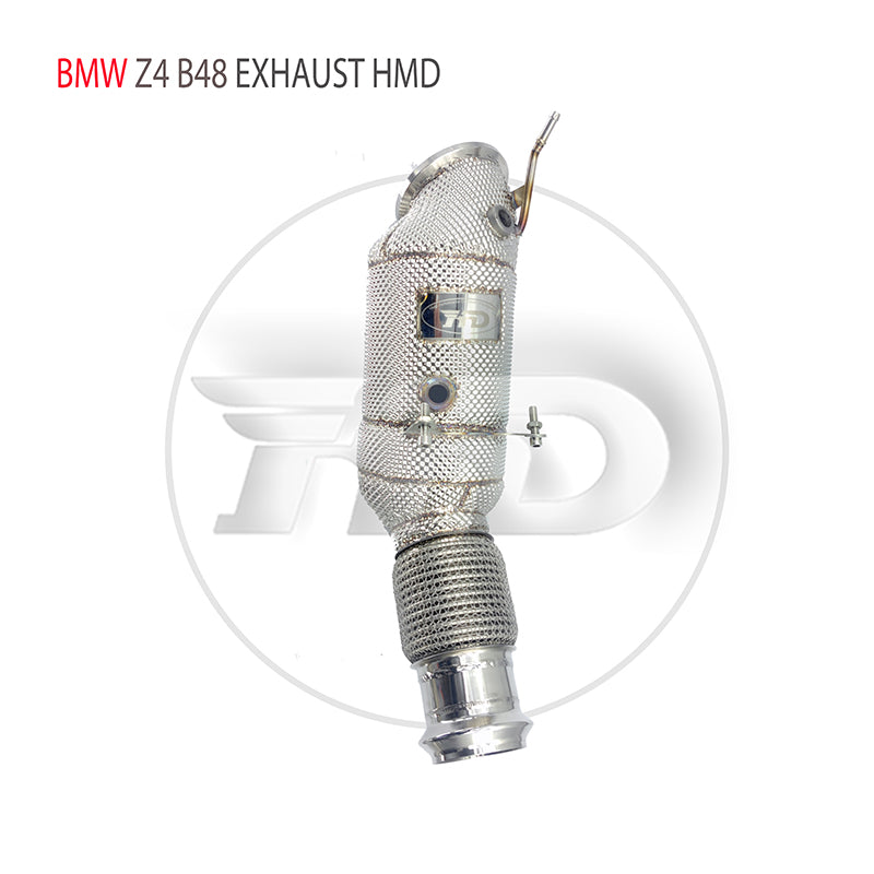 For Stainless Steel Exhaust System without cat Downpipe for BMW Z4 G29 B48 Car Accessories