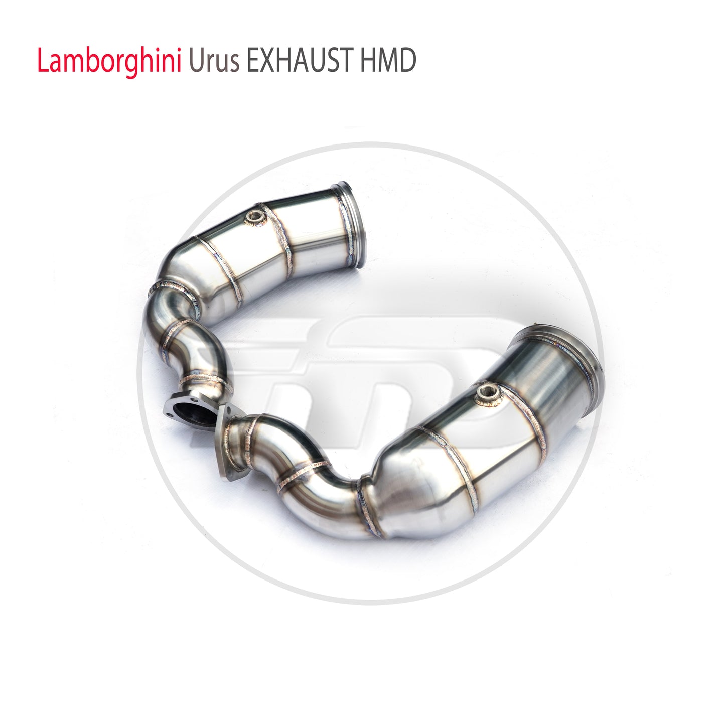 Exhaust System High Flow Performance Downpipe for Lamborghini Urus 4.0T V8 Car Accessories With Cat Pipe