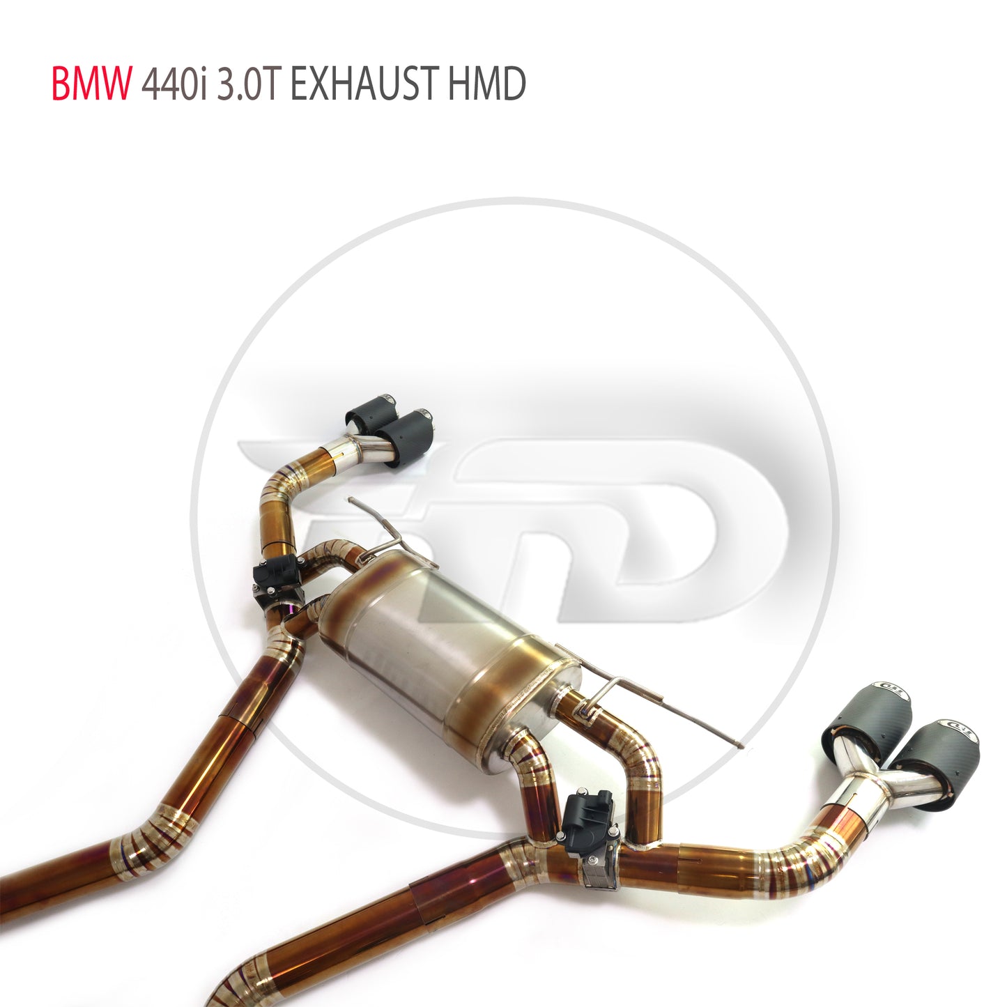 Titanium Alloy Exhaust System Performance Valve Catback For BMW 440i B58 3.0T Car Muffler