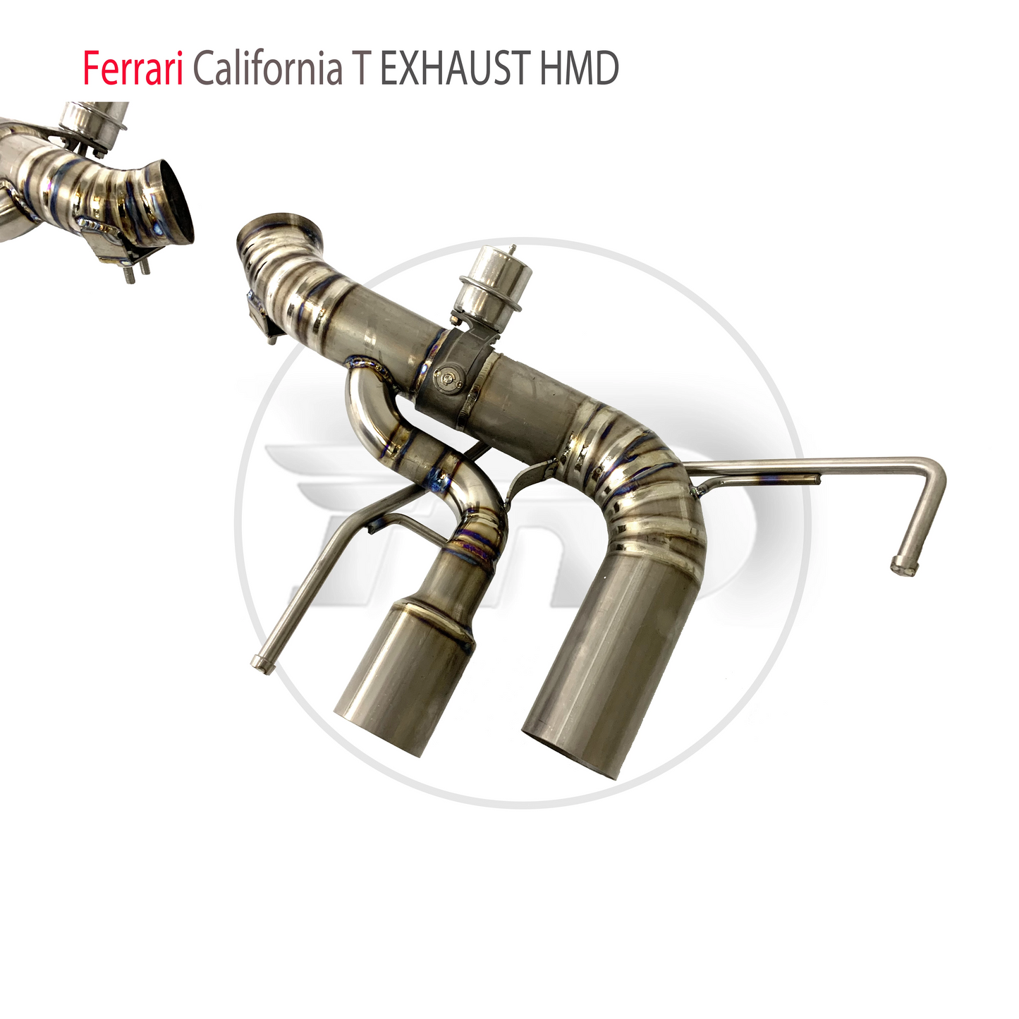 Titanium Alloy Exhaust System Performance Valve Catback is Suitable For Ferrari California T Muffler For Cars