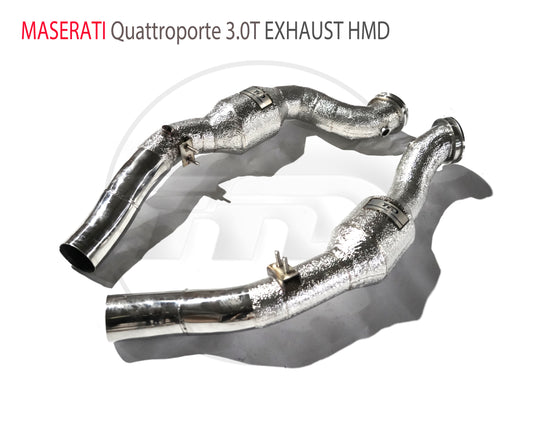 Stainless Steel Exhaust Manifold for Maserati Quattroporte 3.0T Car Accessories With Catalytic Header Without Cat Pipe