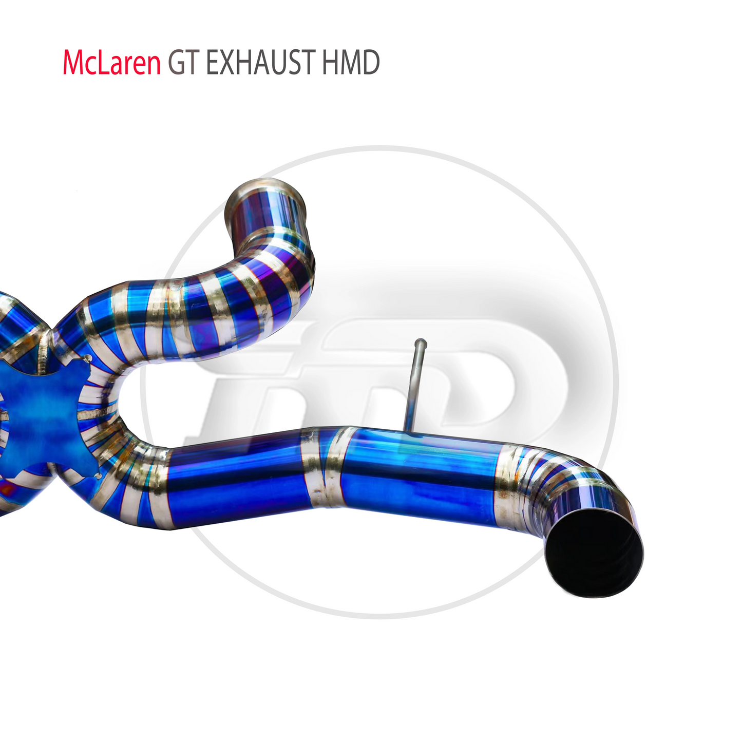 Titanium Alloy Exhaust System Performance Valve Catback is Suitable For McLaren GT Muffler For Cars  Extra 2% Off