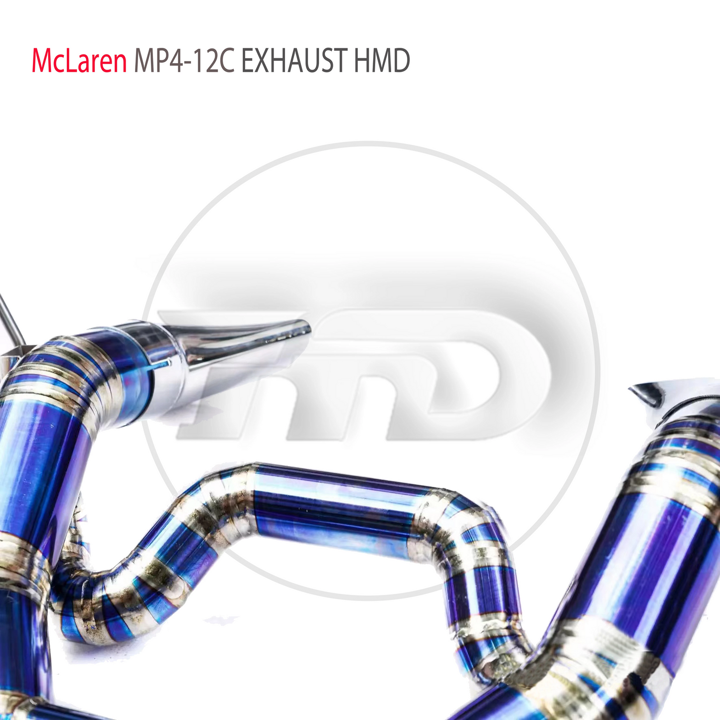 Titanium Alloy Exhaust System Performance Valve Catback is Suitable For McLaren MP4-12C Muffler For Cars