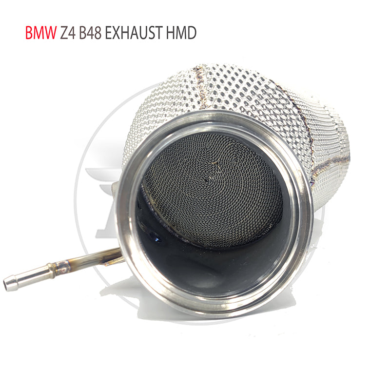 For Stainless Steel Exhaust System without cat Downpipe for BMW Z4 G29 B48 Car Accessories
