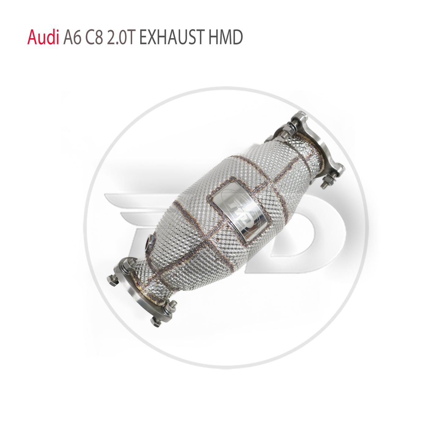 For Audi A6 catalytic downpipe