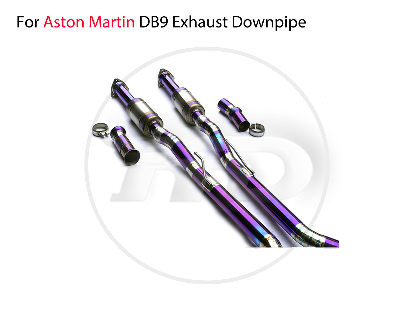 For Titanium Alloy Exhaust System Manifold Downpipe is Suitable for Aston Martin DB9 Auto Modification Valve Muffler