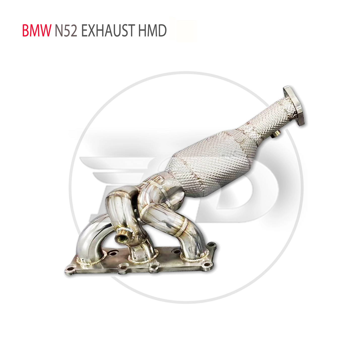 Exhaust System High Flow Performance Downpipe for BMW 325i 330i E90 E92 E93 N52 Engine Car Accessories With Catalytic