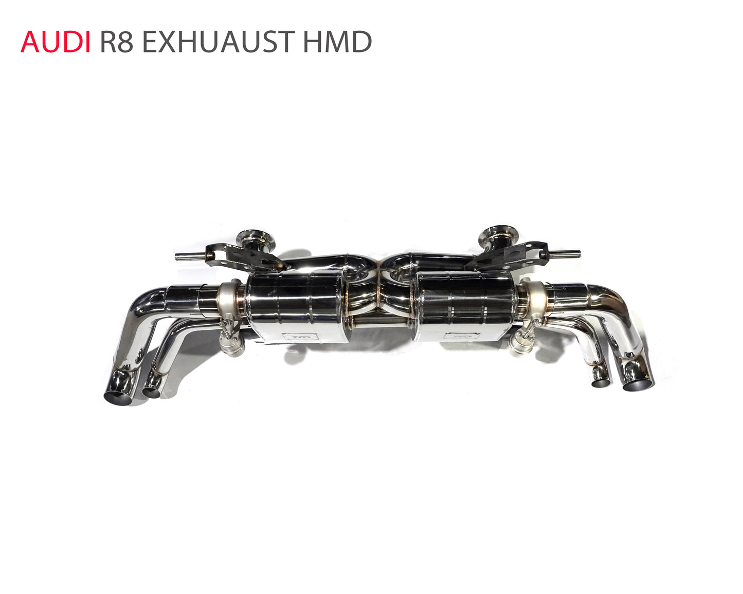 For Stainless Steel Exhaust System for Audi R8 5.2L Auto Catback Modification Electronic Valve