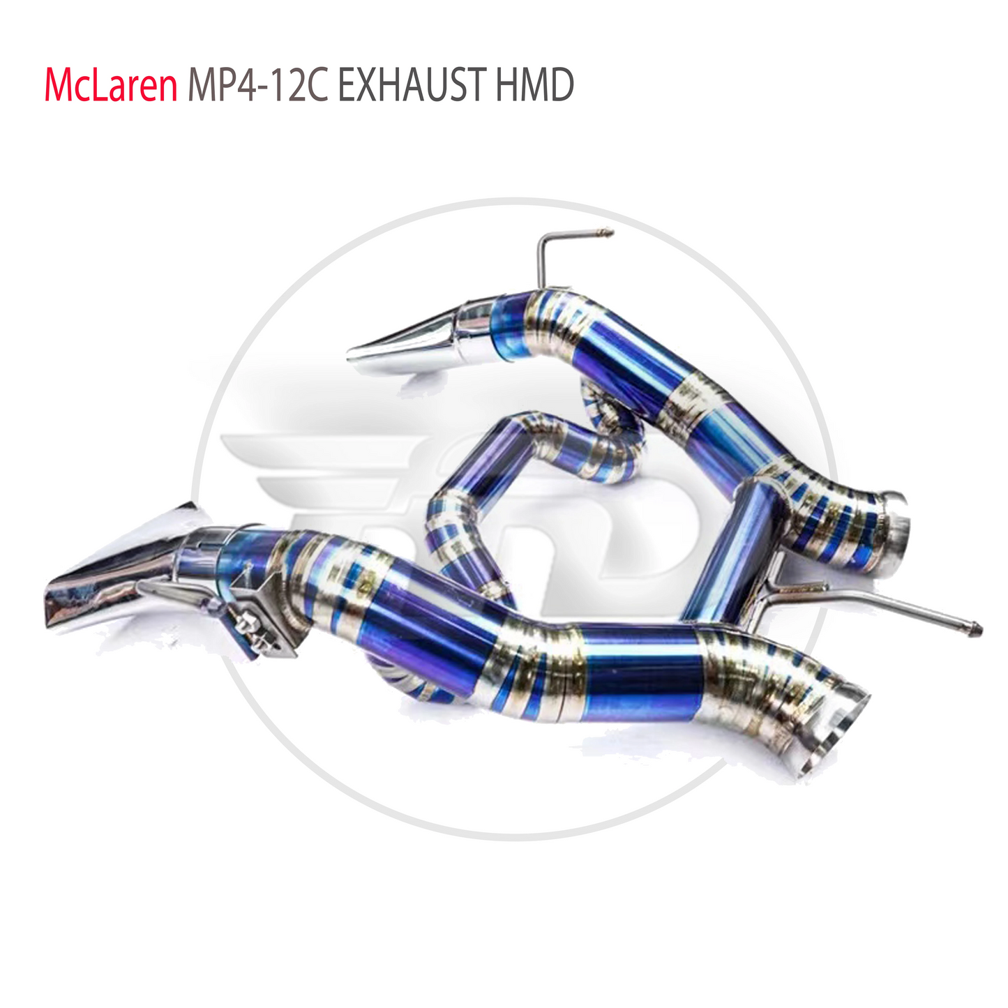 Titanium Alloy Exhaust System Performance Valve Catback is Suitable For McLaren MP4-12C Muffler For Cars