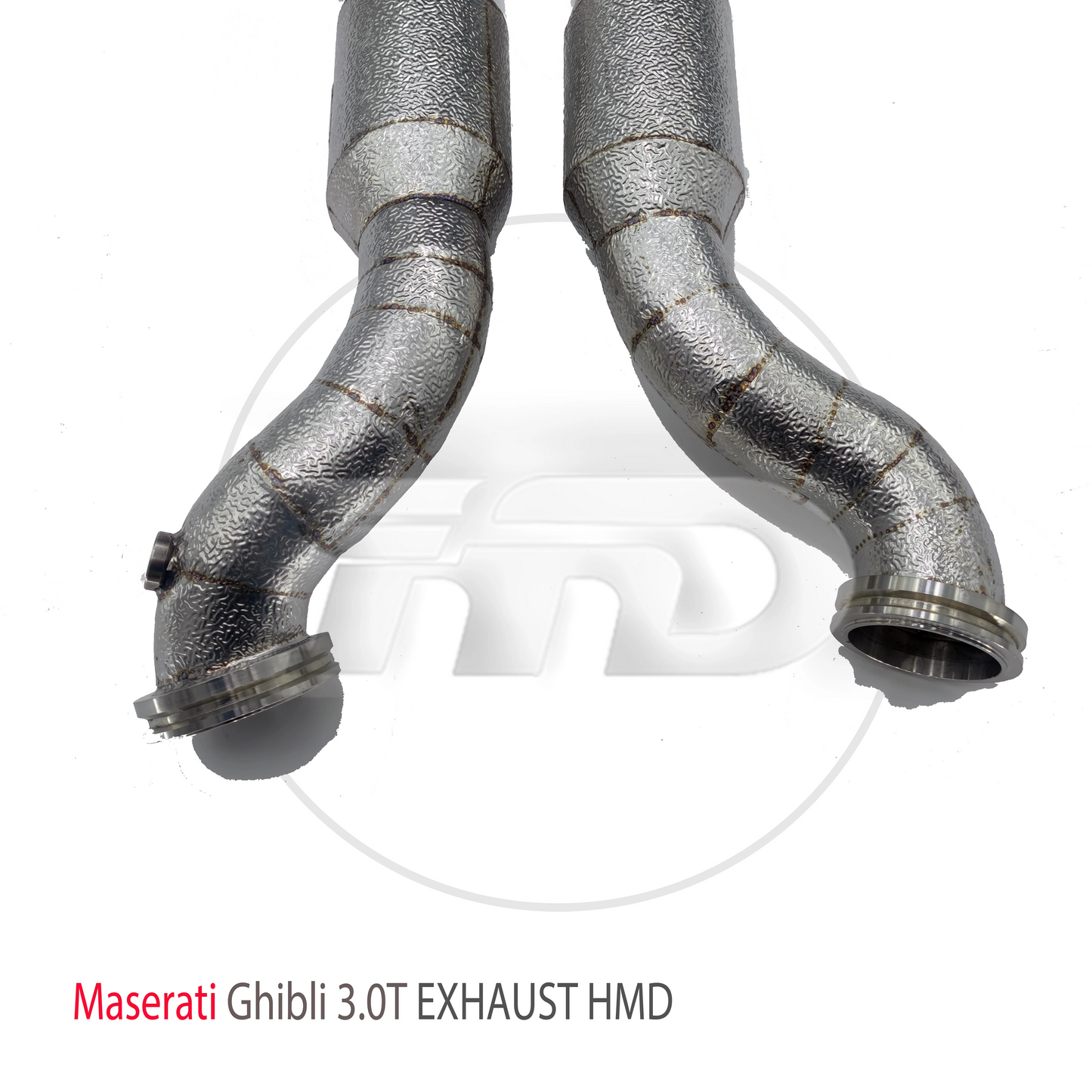 Car Accessories Exhaust System High Flow Performance Downpipe for Maserati Ghibli 3.0T With Catalytic ConverterAuto Parts