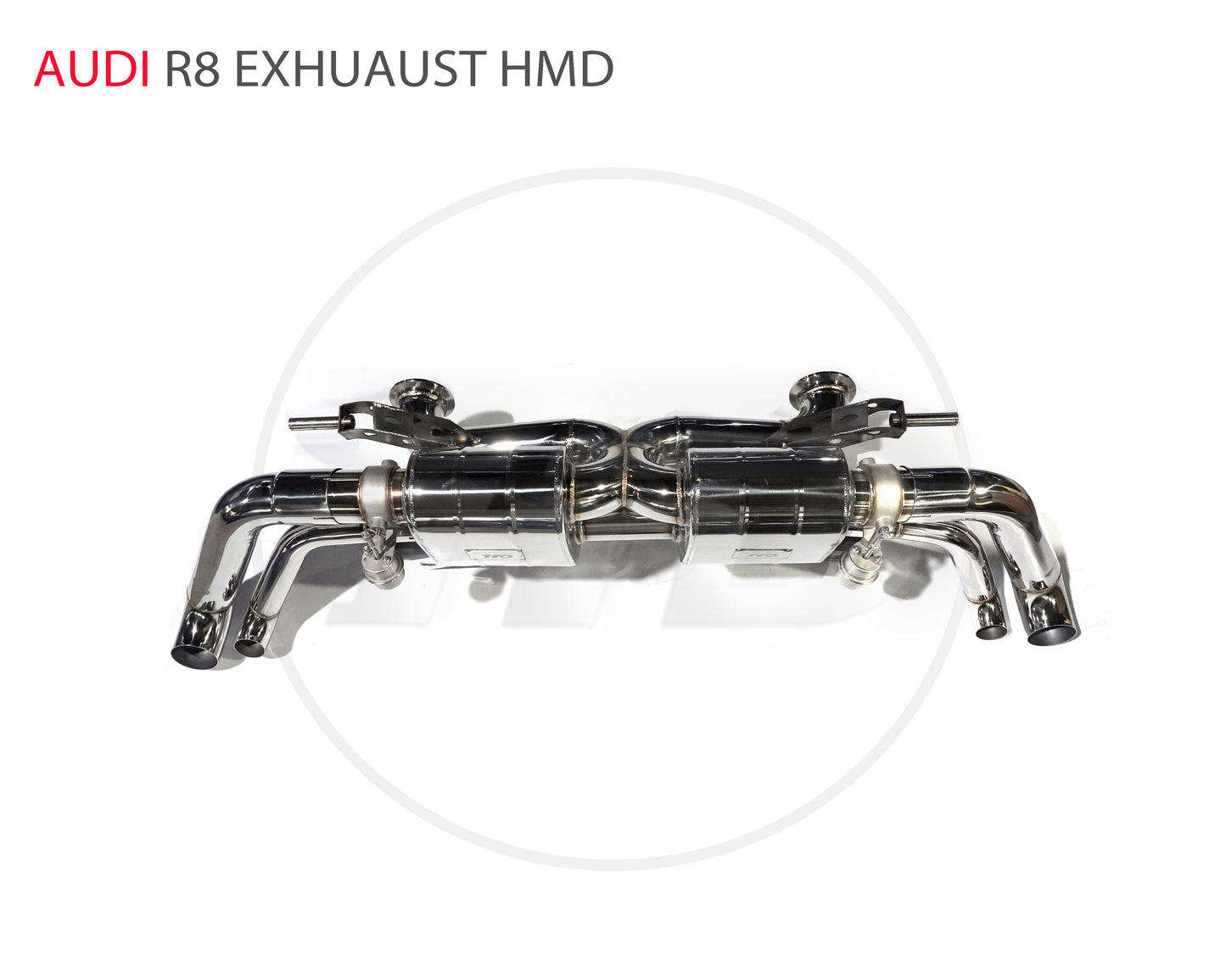 For Stainless Steel Exhaust System for Audi R8 5.2L Auto Catback Modification Electronic Valve