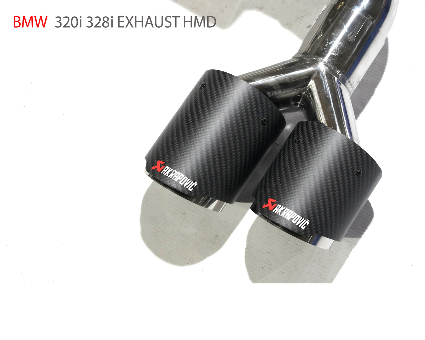 Stainless Steel Exhaust System Catback Is Suitable For BMW 320i 328i Modification Electronic Valve