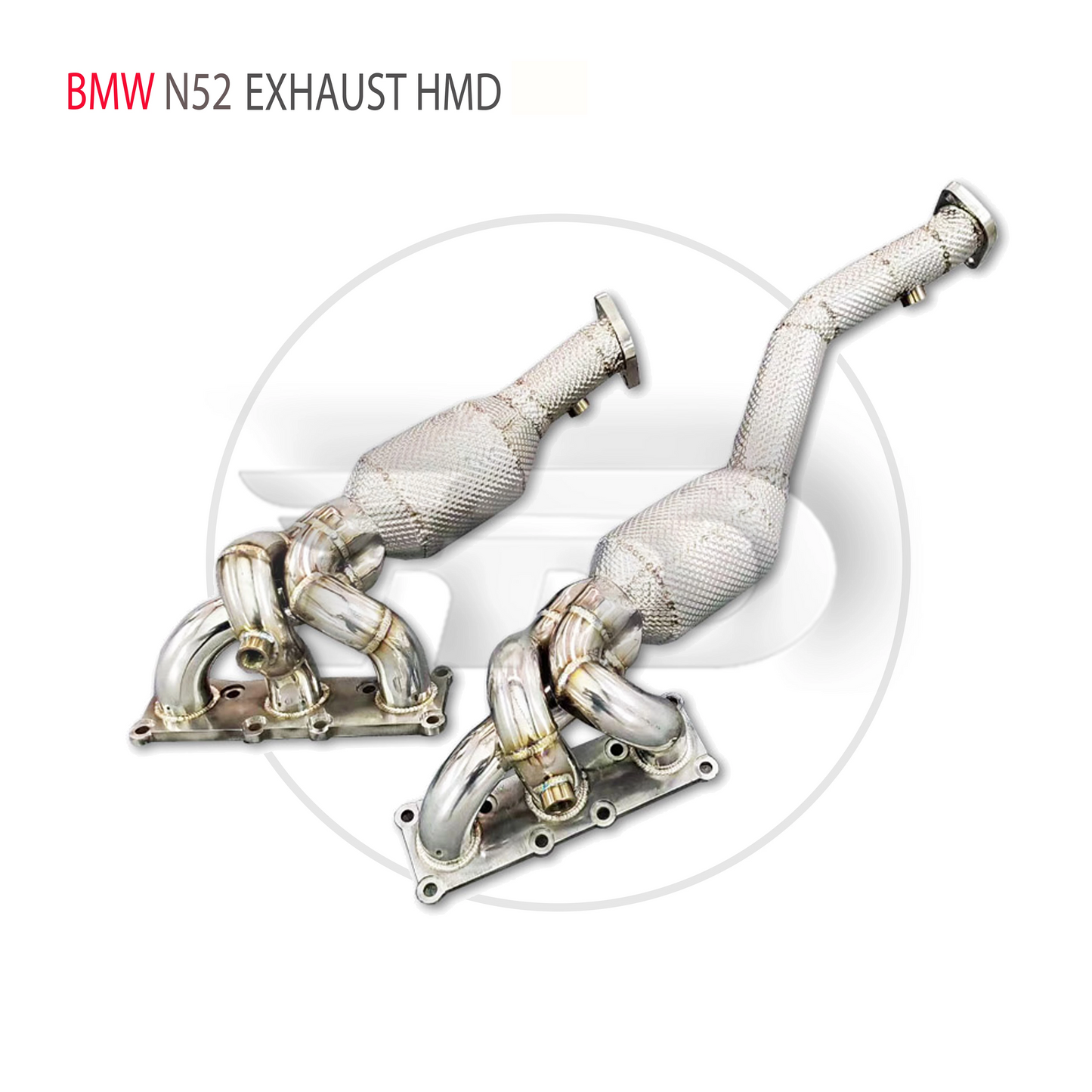 Exhaust System High Flow Performance Downpipe for BMW 325i 330i E90 E92 E93 N52 Engine Car Accessories With Catalytic