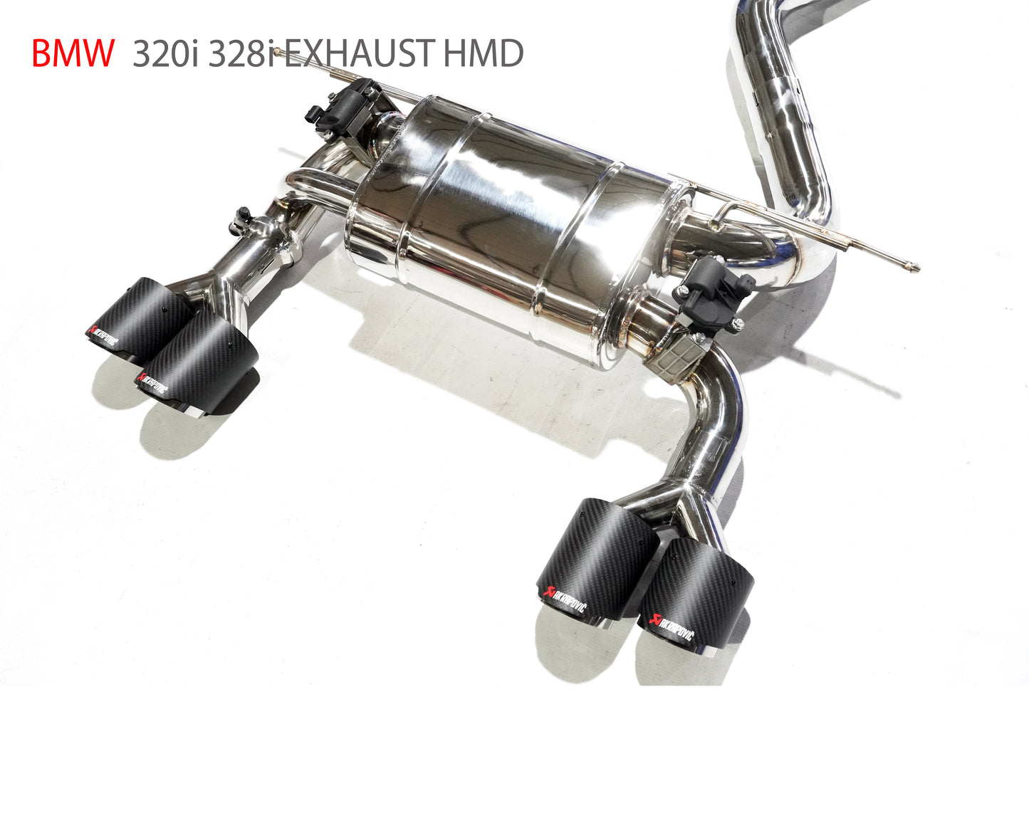 Stainless Steel Exhaust System Catback Is Suitable For BMW 320i 328i Modification Electronic Valve