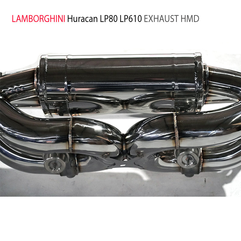 Car Accessories Catback Exhaust Pipe For Lamborghini Huracan LP580-2 LP610-4 Remote Control Valve Muffler Stainless Steel