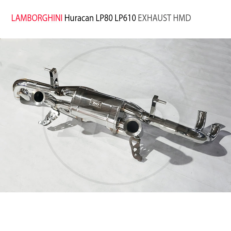 Car Accessories Catback Exhaust Pipe For Lamborghini Huracan LP580-2 LP610-4 Remote Control Valve Muffler Stainless Steel